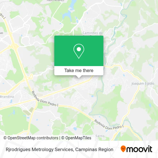 Rjrodrigues Metrology Services map