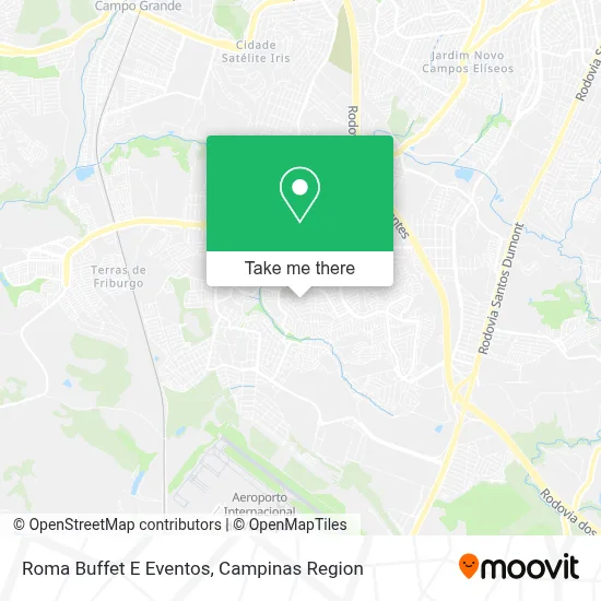 Roma Buffet E Eventos map