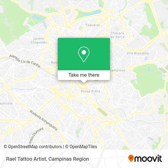 Rael Tattoo Artist map