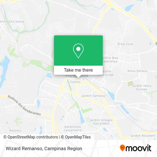 Wizard Remanso map