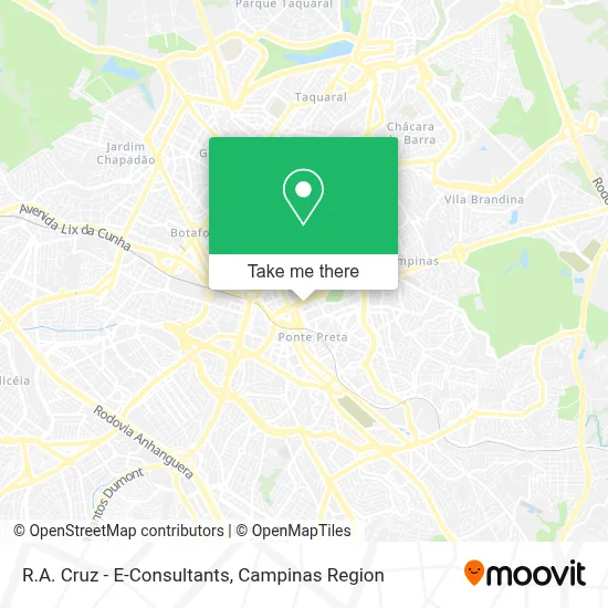 R.A. Cruz - E-Consultants map
