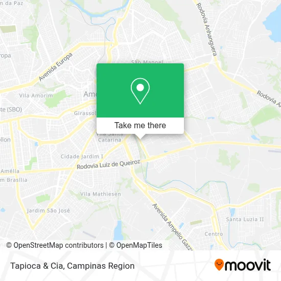 Tapioca & Cia map