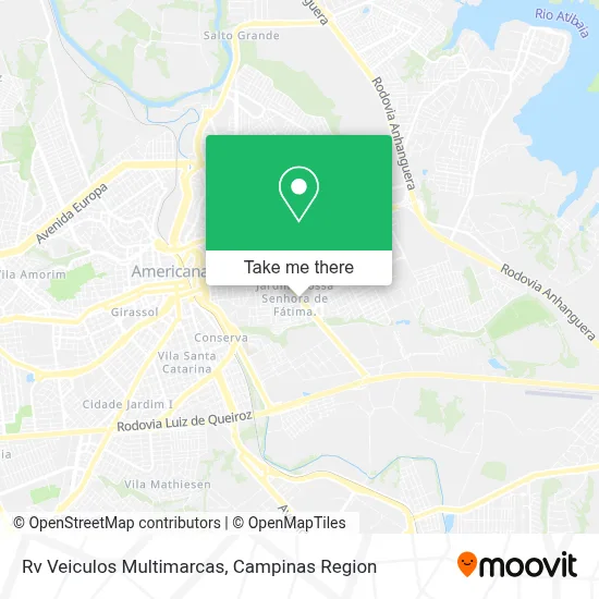 Rv Veiculos Multimarcas map