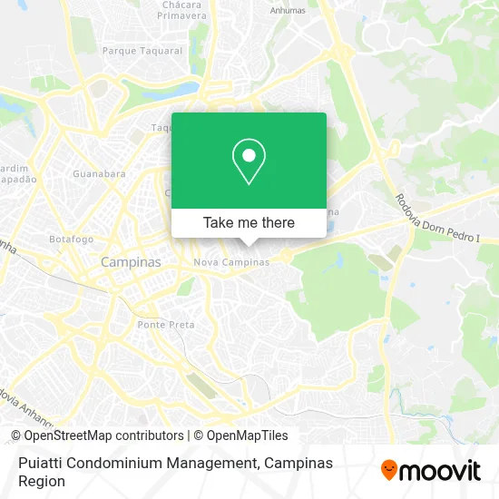 Puiatti Condominium Management map