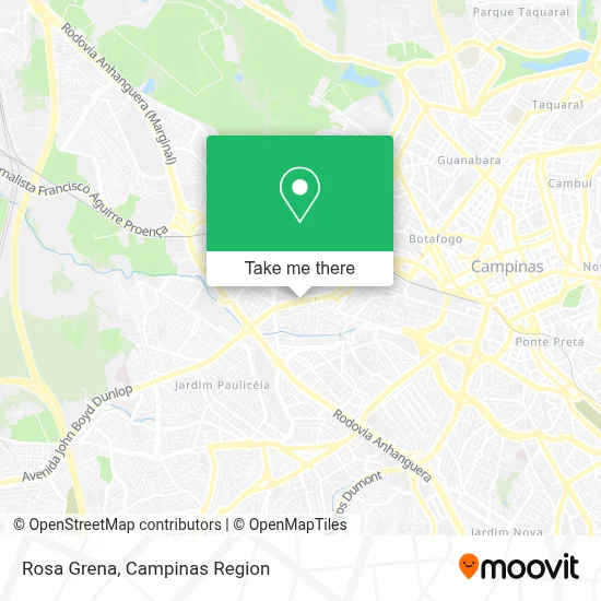 Rosa Grena map