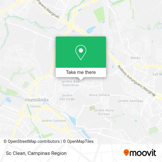 Sc Clean map