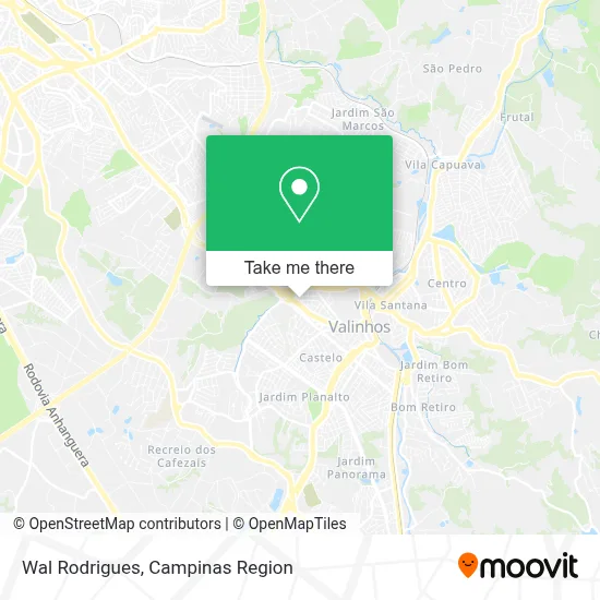 Wal Rodrigues map