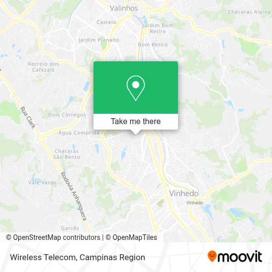 Wireless Telecom map