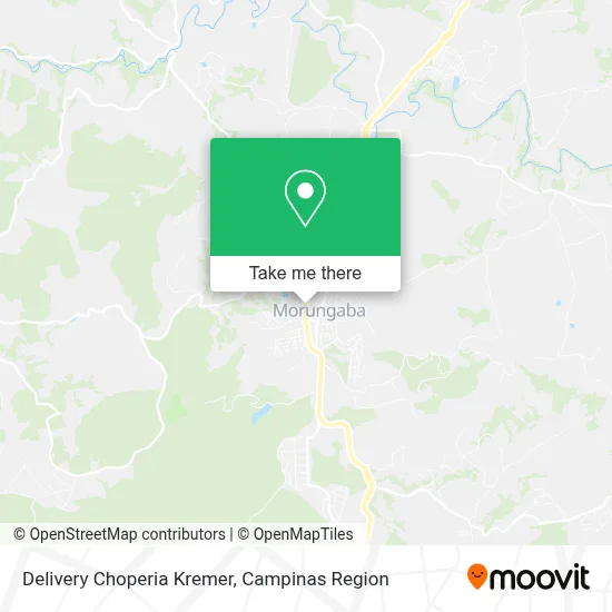 Delivery Choperia Kremer map