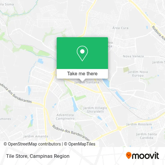 Tile Store map