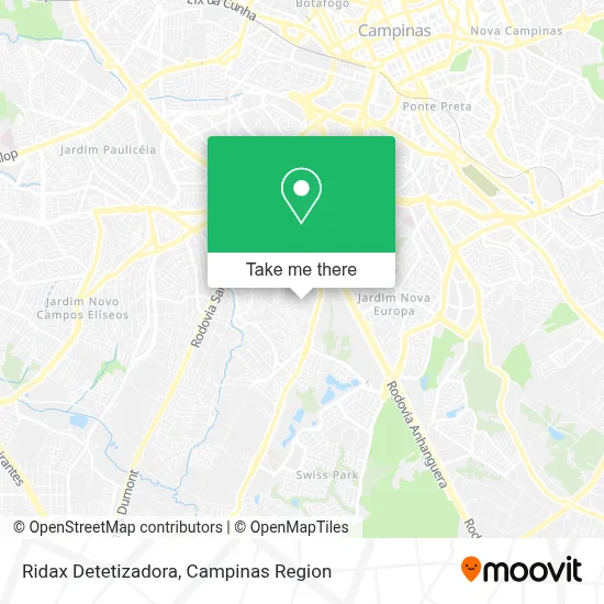 Ridax Detetizadora map