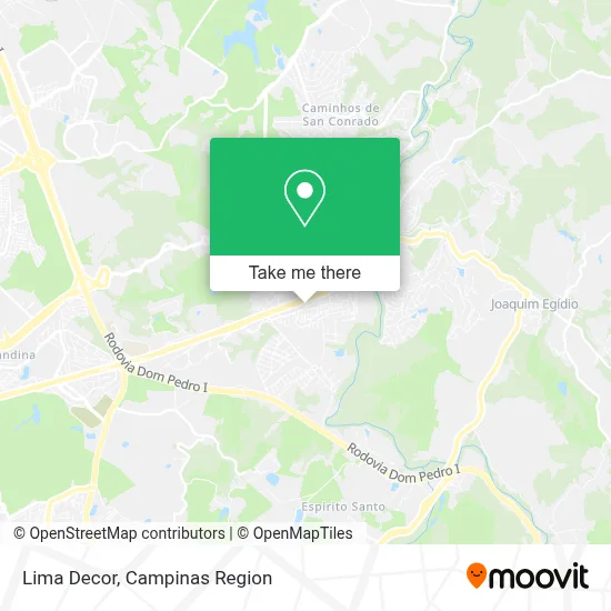 Lima Decor map