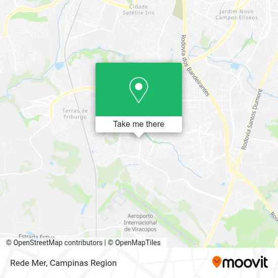 Rede Mer map