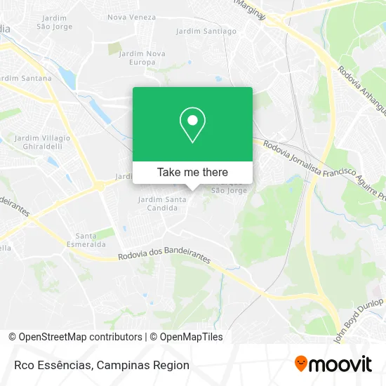 Rco Essências map