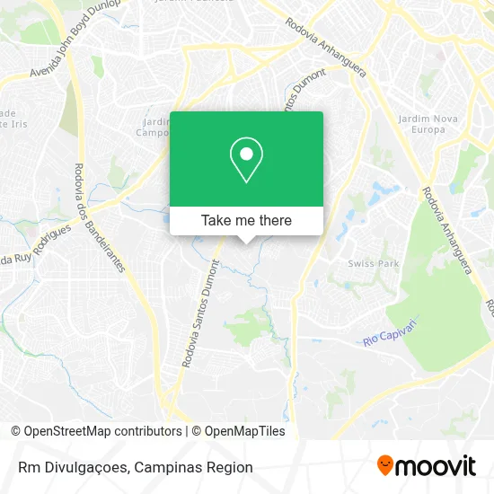 Rm Divulgaçoes map