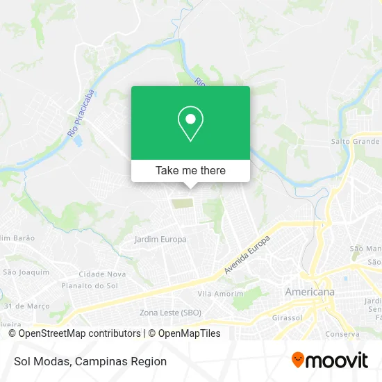 Sol Modas map