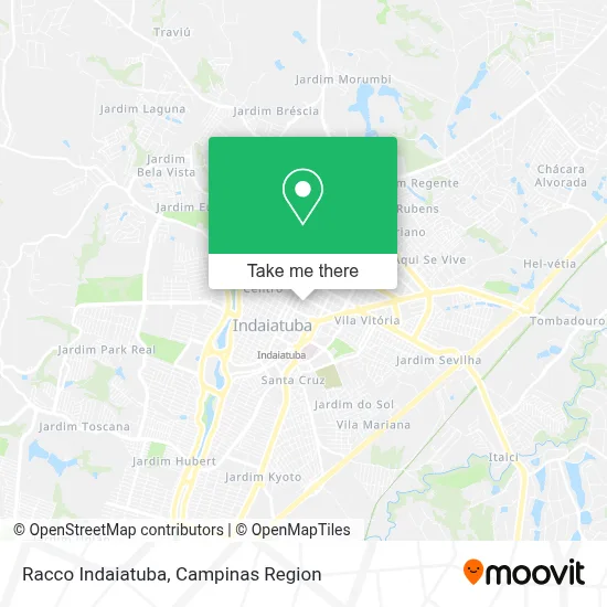 Racco Indaiatuba map