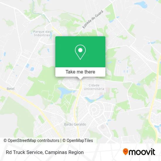 Rd Truck  Service map