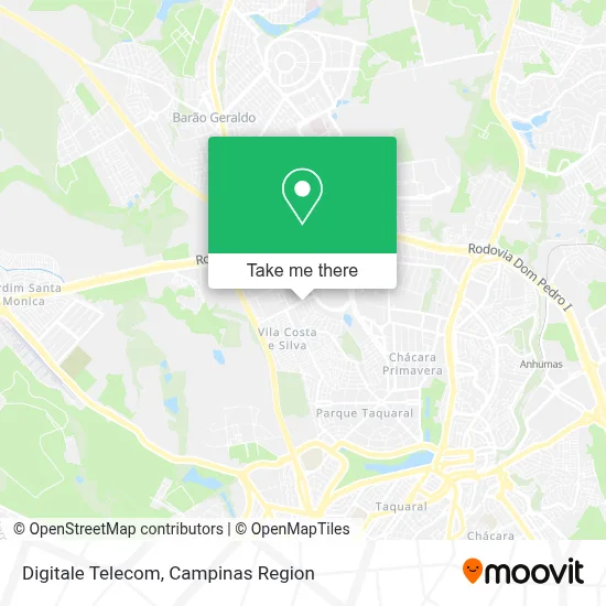 Digitale Telecom map