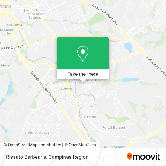 Rissato Barbearia map