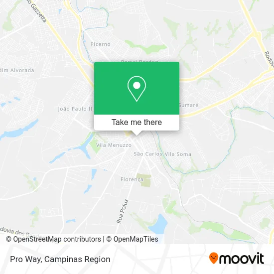 Pro Way map