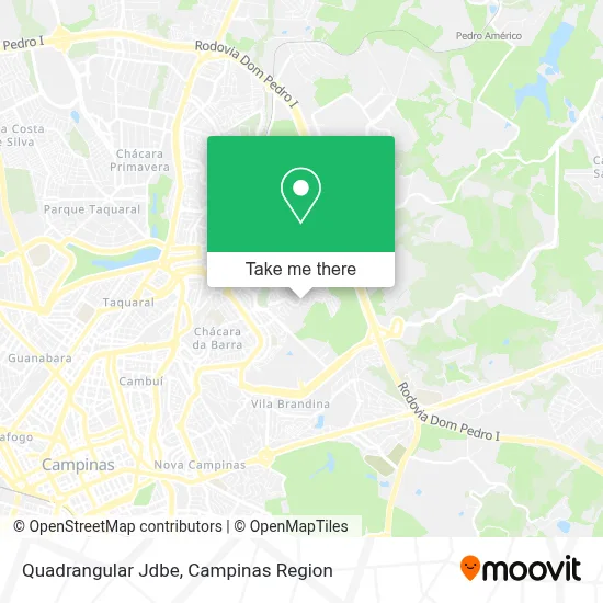 Quadrangular Jdbe map