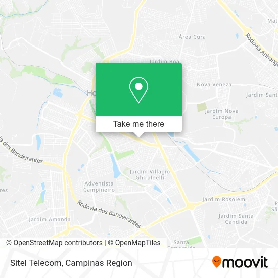 Sitel Telecom map