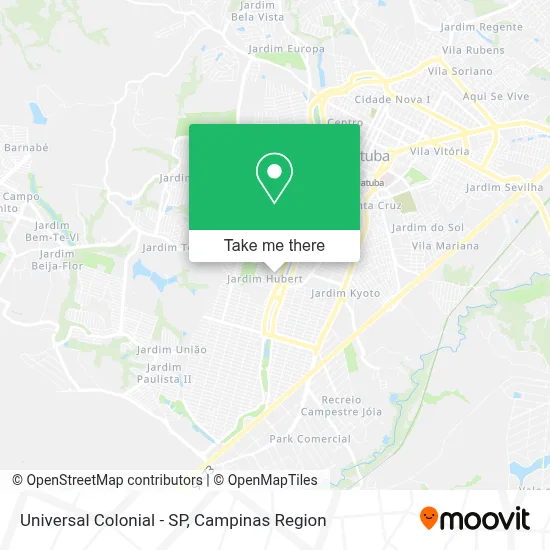 Universal Colonial - SP map