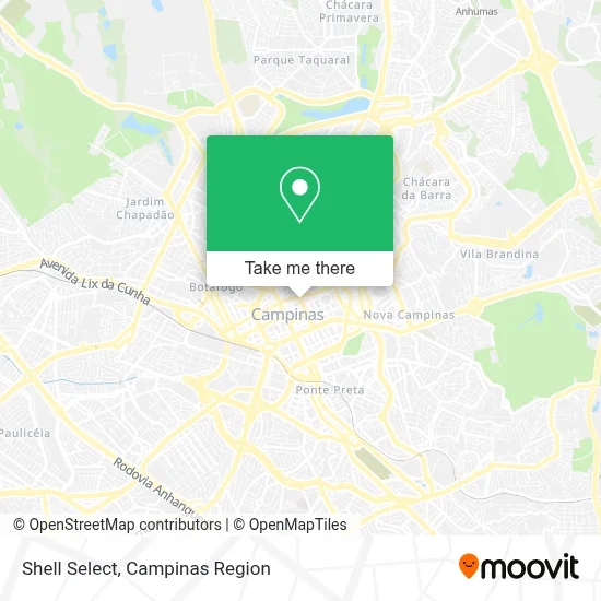 Shell Select map