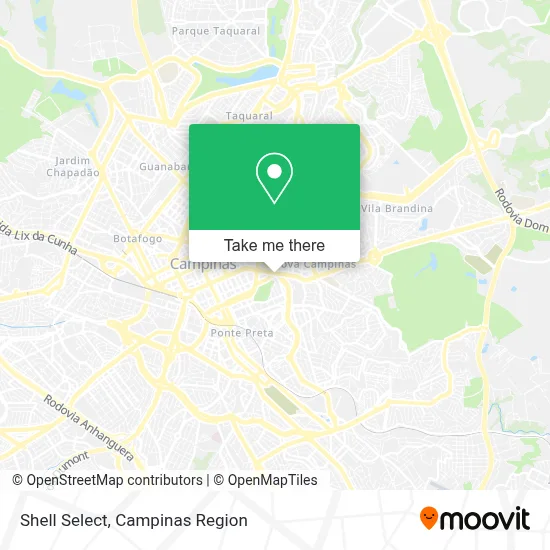 Shell Select map