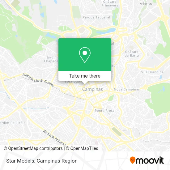 Star Models map