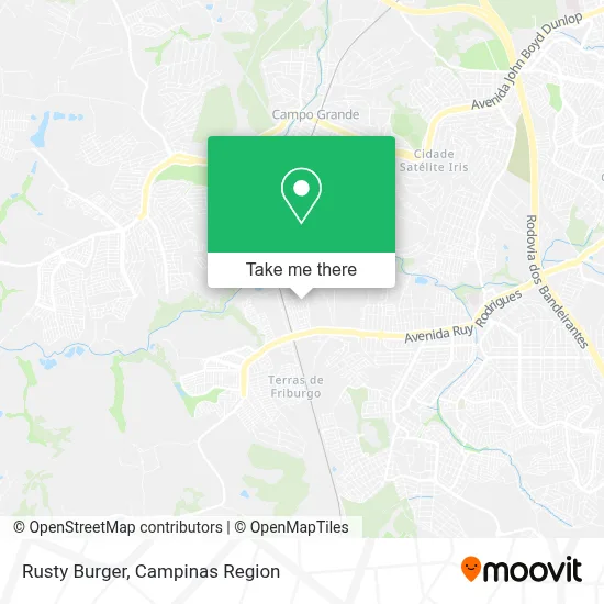 Rusty Burger map