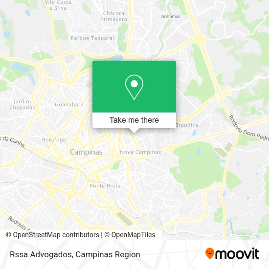 Rssa Advogados map