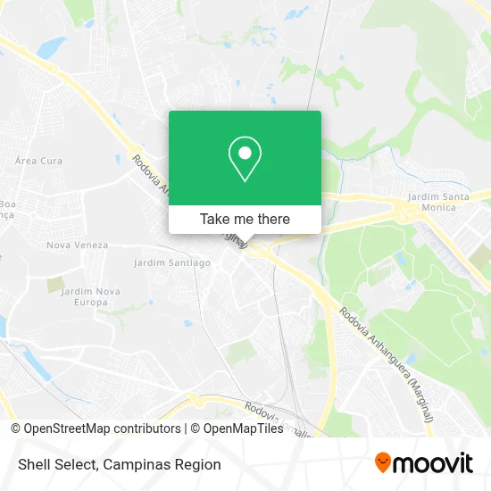 Shell Select map