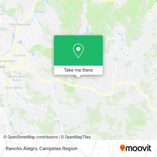 Rancho Alegro map