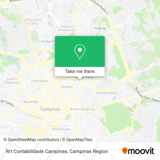 Rrt Contabilidade Campinas map