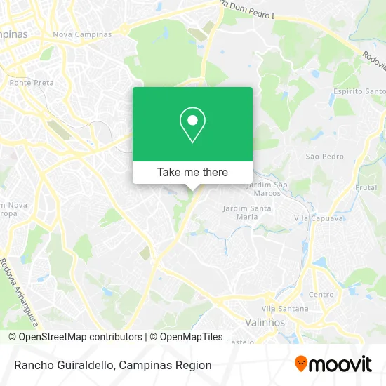 Rancho Guiraldello map