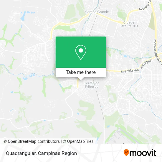 Quadrangular map