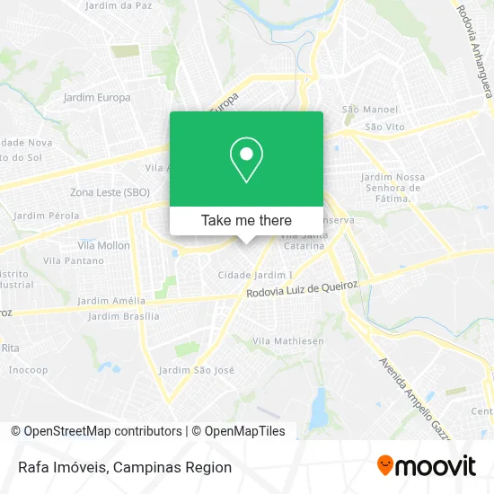 Rafa Imóveis map