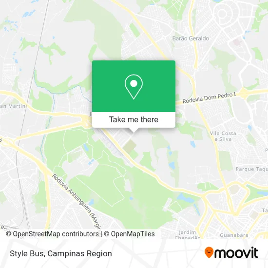 Style Bus map