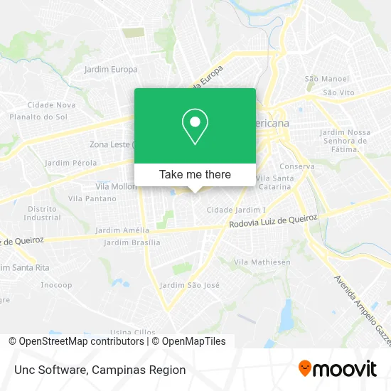 Unc Software map
