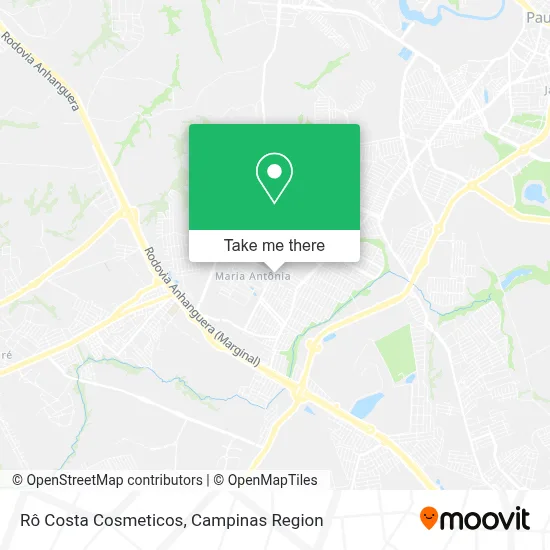 Rô Costa Cosmeticos map