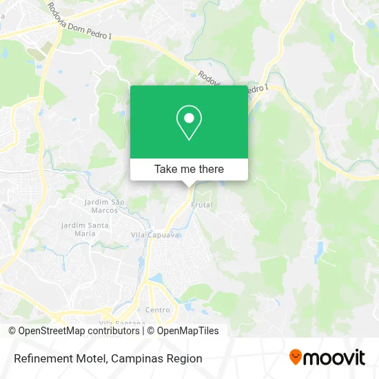 Refinement Motel map