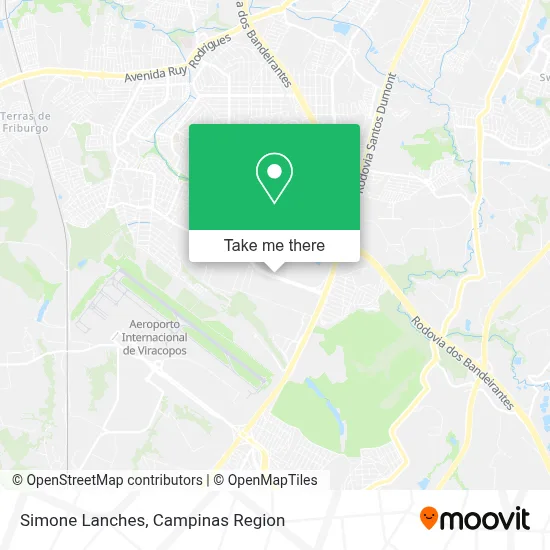 Simone Lanches map