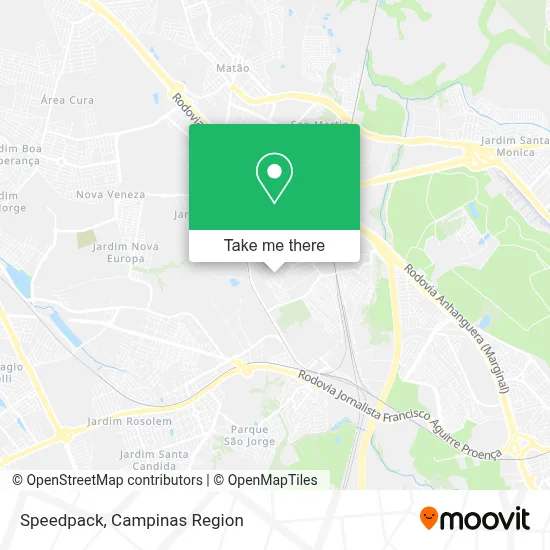 Speedpack map