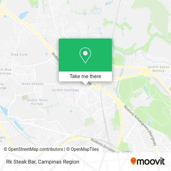 Rk Steak Bar map