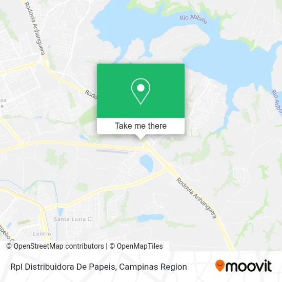 Rpl Distribuidora De Papeis map