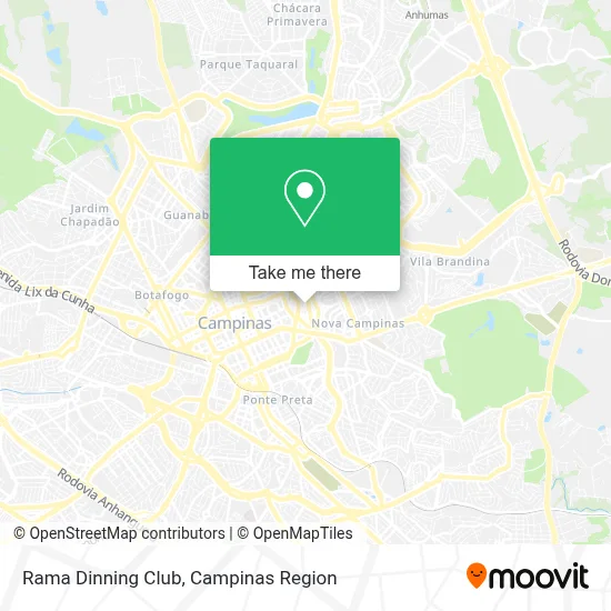 Rama Dinning Club map