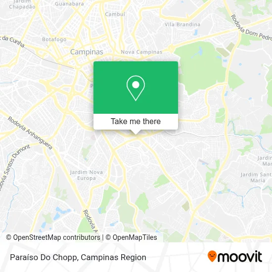 Paraíso Do Chopp map