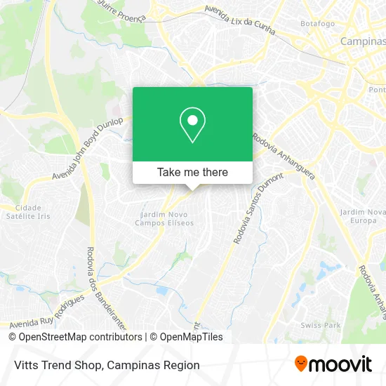 Vitts Trend Shop map